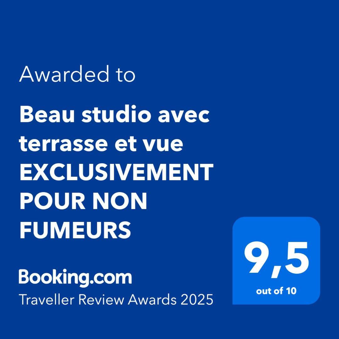 Beau Studio Avec Terrasse Et Vue Exclusivement Pour Non Fumeurs Belmont-sur-Lausanne Dış mekan fotoğraf